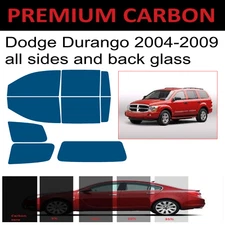 Premium Carbon Window Tint fits Dodge Durango 2004-2009 precut window tint SUV