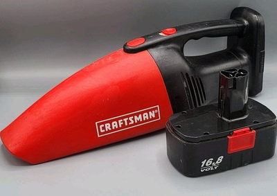 #ad Genuine Craftsman 16.8V Hand Vacuum w Battery 973.114100 $31.99