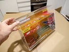 TOY DOLL FIGURE TRANSFORMERS OPTIMUS PRIME 1990 MB SPAIN GOLD BOX COMPLETE VTG