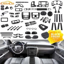 Interior Decor Cover Trim Kit For YUKON/SIERRA/Silverado Tahoe Suburban 2007-13