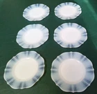 VTG MacBeth Evans American Sweetheart Monax 6-1/4" Bread Dessert Plates-Set of 6