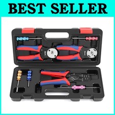 DT Crimp Tool Kit: Open & Closed Barrel Crimper Set