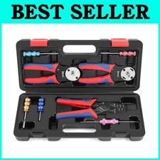 DT Crimp Tool Kit: Open & Closed Barrel Crimper Set