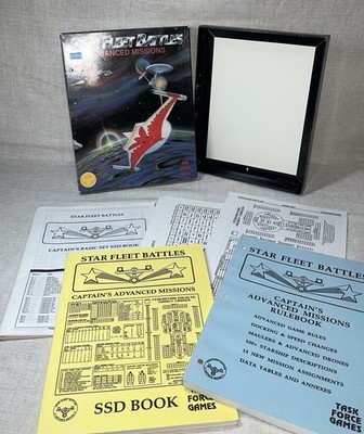 Task Force Star Fleet Battles Star Trek RPG - Grundlegende und erweiterte Regelbücher