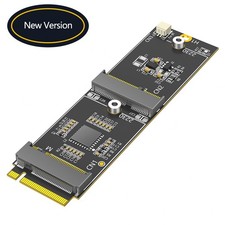 M.2 Key-M NVMe to Dual M.2 Card WiFi/Bluetooth Extra NVMe Slot to M.2 NVMe Port