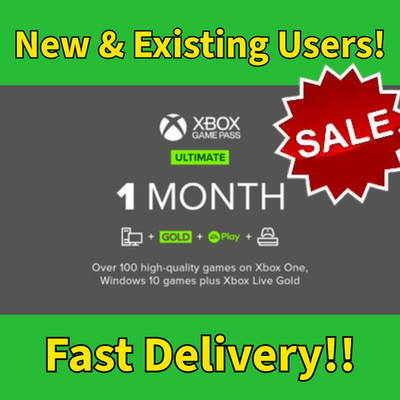  Xbox Game Pass Ultimate (Code)   1 Month | New & Existing Users |   USA Only