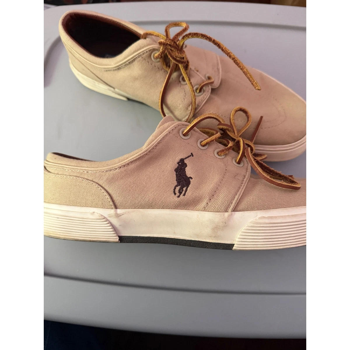 Ralph Lauren Canvas Beige Casual Shoes for Men for sale | eBay display picture 1