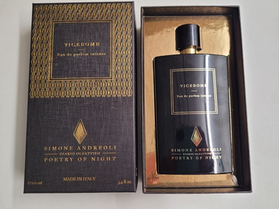 Simone Andreoli Vicebomb 100 ml Original Eau De Parfum EDP Unisexduft fast neu
