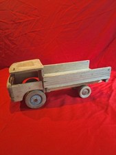 Ancien camion en bois Jouet Dejou ?Vintage 