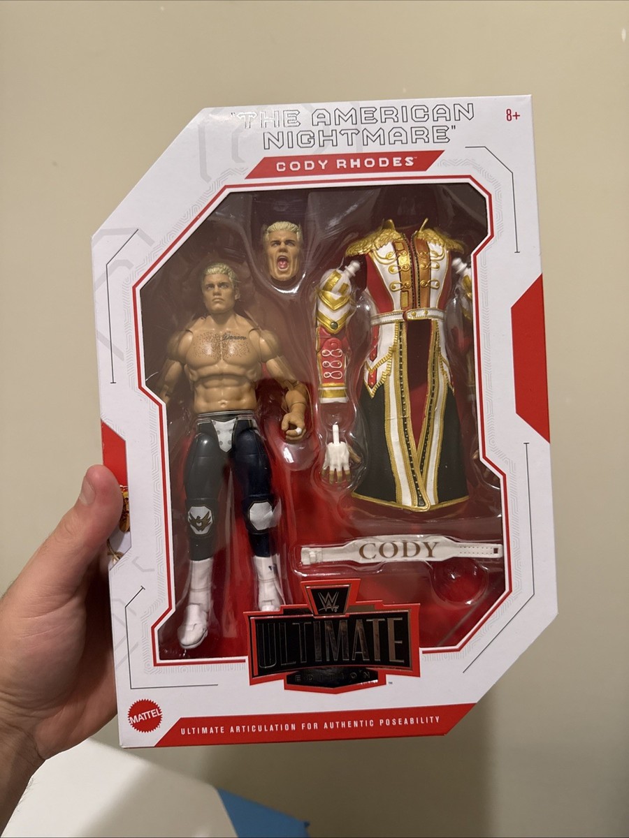 Cody Rhodes WWE Ultimate Edition 21 Head only Mattel Wrestling
