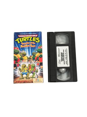 Teenage Mutant Ninja Turtles Invasion Of The Punk Rock Frogs VHS 1989 Animation