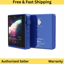 Hidizs AP80 Pro-X Hi-Res Digital Audio Player - Dual DAC MQA LDAC Blue - NEW