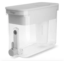 with ZeroWater Technology 32-Cup Water Filter Dispenser – Includes 5-Stage Ad...