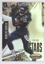 2015 Certified Stars Mirror Gold 10/50 Richard Sherman #S30 2r5
