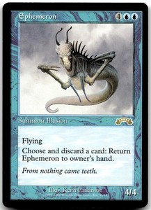 Ephemeron 31/143 Exodus Rare MTG
