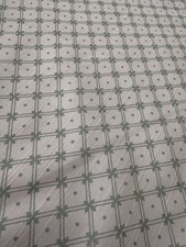 Laura Ashley fabric 10m Wickerwork, Sage Green. 100% Cotton