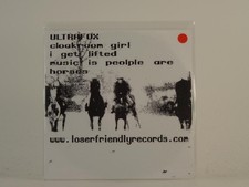 ULTRAFOX CLOAKROOM GIRL (H1) 4 Track Promo CD Single including Picture Sleeve 