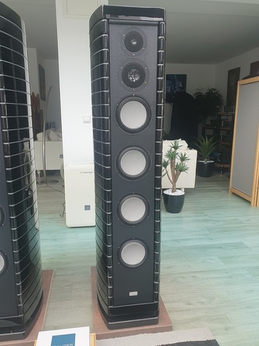 Gauder Akustik Berlina RC9 / Ausführung schwarz-silber / OVP / Top Zustand - Bild 12 von 15
