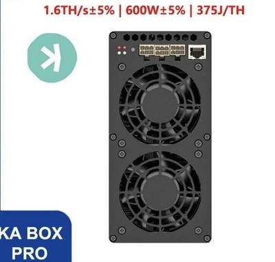 Goldshell KA BOX PRO 1.6T 600W KAS Miner Cryptocurrency Kaspa Rig Asic Hardware