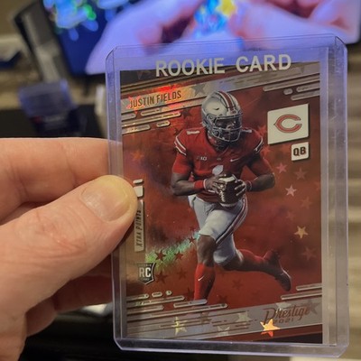 2021 Panini Prestige Rookies Xtra Points Astral Justin Fields #203 Rookie RC!