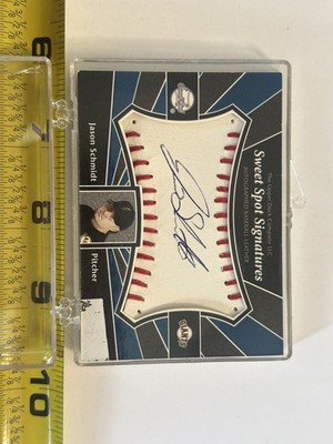2004 Upper Deck Sweet Spot - Signatures Jason Schmidt #SS-JS (AU, MEM)