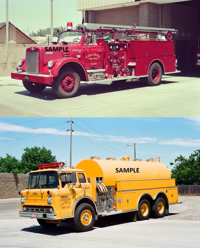 Fire Apparatus Photos 218 High Quality CA Van Pelt fire truck slides CA OR WA UT