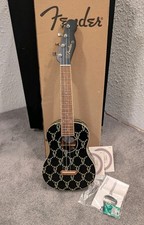 Fender Billie Eilish Signature Ukulele Walnut Fingerboard, Black