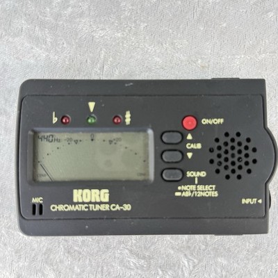 Korg CA-30 Chromatic Tuner - Tested And Working Great Condition