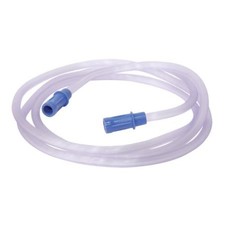 Sunset Healthcare Suction Tubing Clear 6 Foot Length Sterile 1/4" I.D 10 Ct