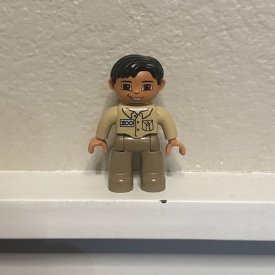 LEGO Duplo Figure Zoo LEGO Ville 4968 Male Boy Zookeeper