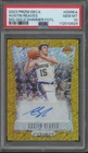 2023 Panini Prizm Deca Basketball Gold Shimmer FOTL Austin Reaves #DS-REA PSA 10