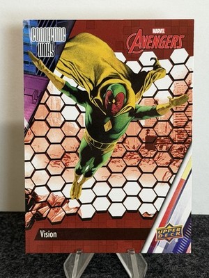 2023 Upper Deck Marvel Avengers Connecting Links #AO-5 Vision | eBay
