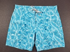 arami exchange shorts ax beach swim blue water size L rare