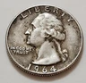 1964‑D Washington Quarter • Nice Profile • Good Features • X32