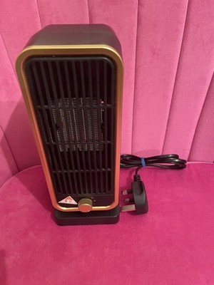 Tragbare Mini Elektroheizung - 900W energieeffiziente leise Raumheizung.