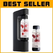 qarbo LUXE Premium Sparkling Water Maker - Anodized Aluminum CO2 Carbonator