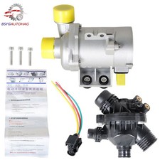 11517586925 Water Pump W/Thermostat &Bolt  For BMW 128i 325i 328i 528i 530i X3