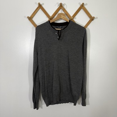 Dolce Gabbana 100% Wool Sweater Mens Medium