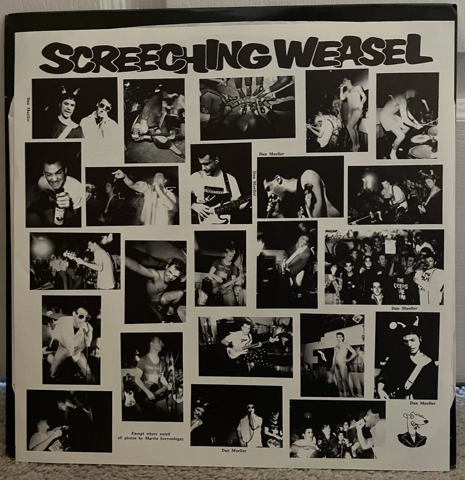 Screeching Weasel / Wiggle 1993 US LP Lookout! Records Lookout 063 - Image 3 of 4