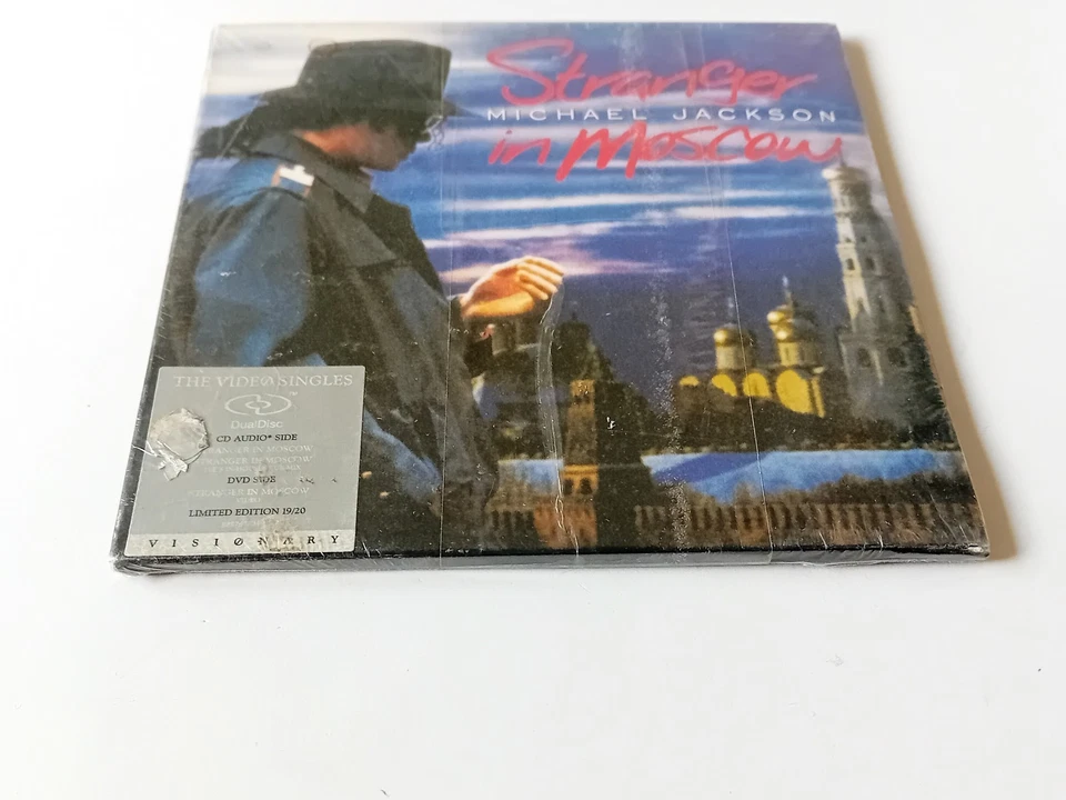 Michael Jackson – Stranger In Moscow DualDisc 2006 CD /DVD Brand New Foto 4 de 4