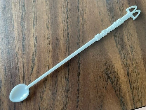 1980s Vintage McDONALDS Coffee Coke Stirrer Spoon DISCONTINUED BANNED  RARE STIR