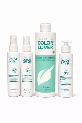 Framesi Color Lover Smooth Shine Shampoo & Smoothing Styling Bundle