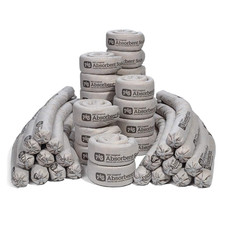 PIG Original Absorbent Sock - 40 Socks - 3" X 42" - Absorbs up to 64 Oz per Sock