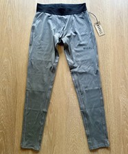 Nobull Compression Tight Pants Mens Medium Gray Base Layer Underwear NEW No Bull