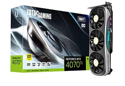 ZOTAC GAMING Graphics Board GeForce RTX 4070 Ti TRINITY OC ZT-D40710J-10P VD8360