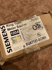 Siemens SUAT121-0GWR TALON 100A 4J RING TYPE METER SOCKET