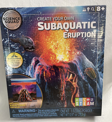 SCIENCE SQUAD SUBAQUATIC ERUPTION NEW UNUSED