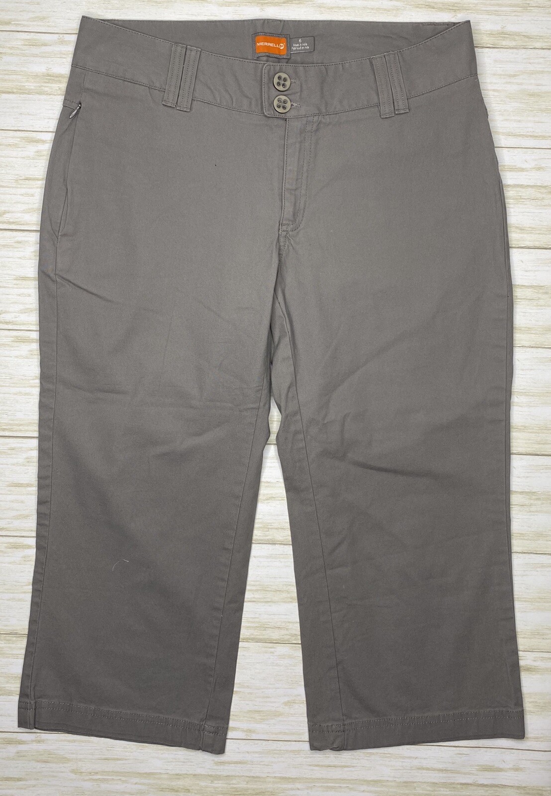 Merrell Donna Taglia 6 Grigio Atletica Escursionismo Capris