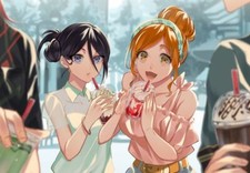 Anime bleach abarai renji inoue orihime kuchiki rukia Stitched Gaming Mat Desk