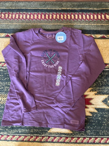 Life is Good Long Sleeve Women Shirt size small - Picture 4 of 4